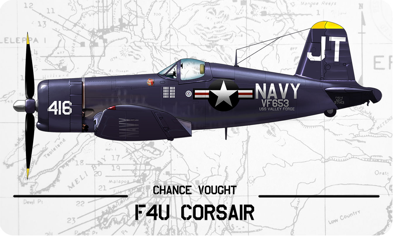 F4U Corsair Airplane T-Shirt