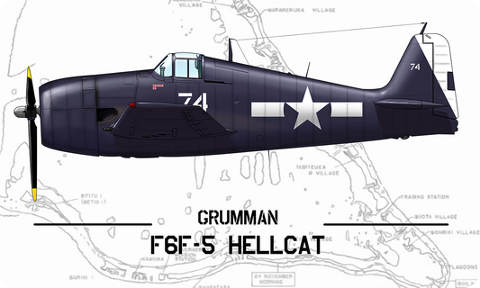 F6F Hellcat Airplane T-Shirt