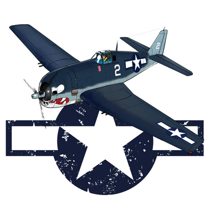 F6F Hellcat Airplane T-Shirt