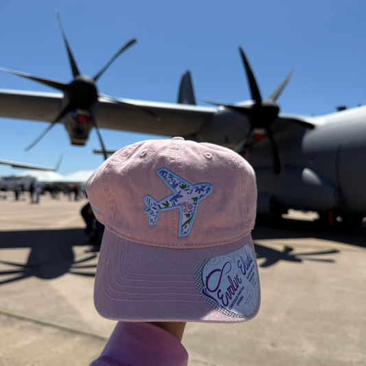 Floral Applique Hat