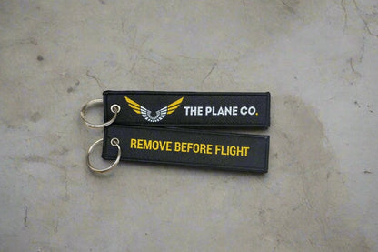 Remove Before Flight Key/Luggage Tag