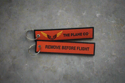 Remove Before Flight Key/Luggage Tag